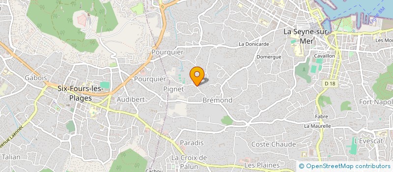 localisation de l'entreprise SCI LEA & ENZO à LA SEYNE-SUR-MER