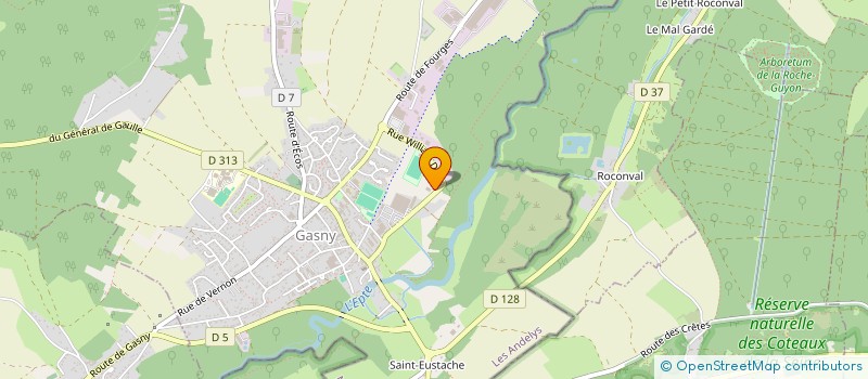 localisation de l'entreprise SCI LEA MAT  GASNY