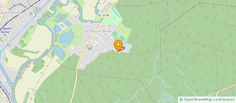 localisation de l'entreprise SCI LEA MAT EST  CHOISY-AU-BAC