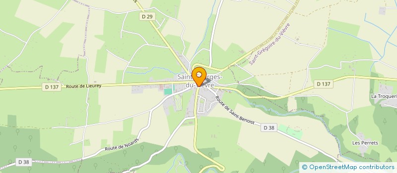 localisation de l'entreprise SCI LEA NICOLAS  SAINT-GEORGES-DU-VIEVRE