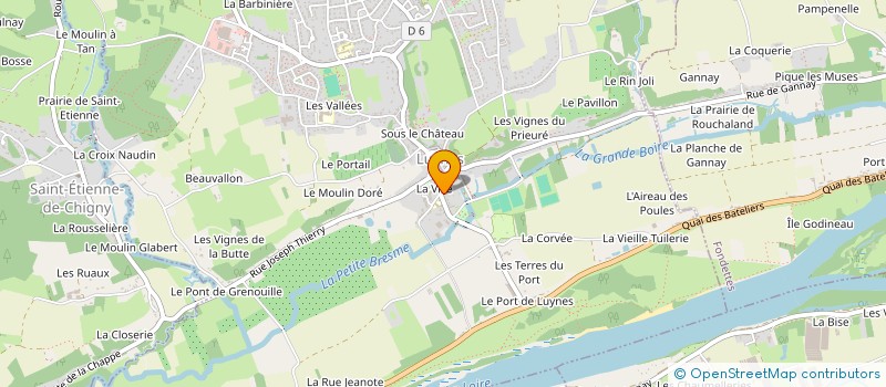 localisation de l'entreprise SCI LEA QUENTIN  LUYNES