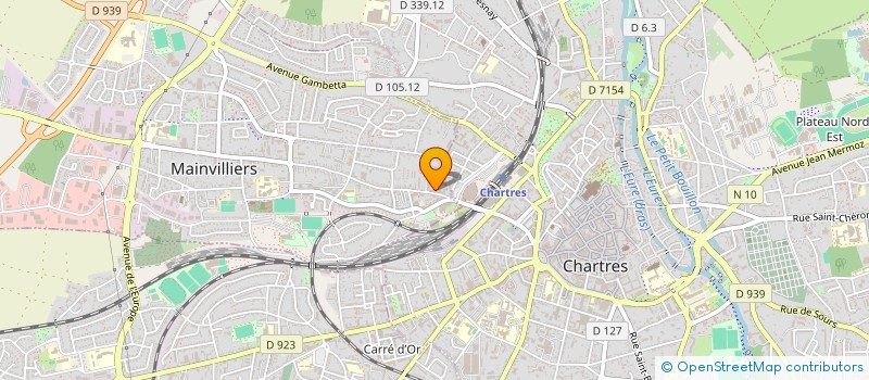 localisation de l'entreprise SCI LEAD VIVIEN à CHALLET