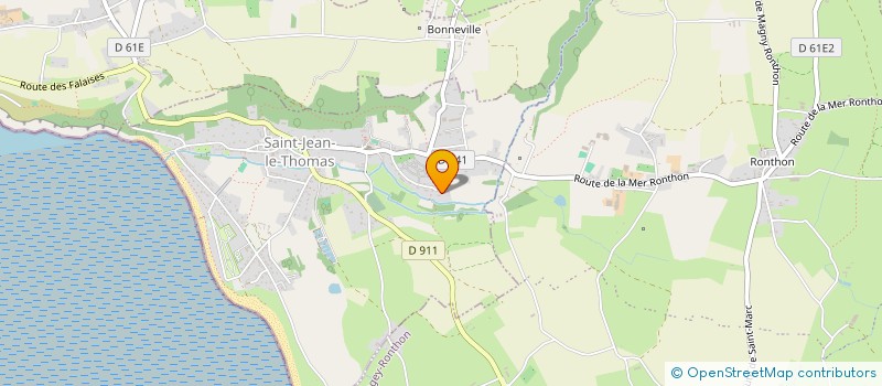 localisation de l'entreprise SCI LEADER  SAINT-JEAN-LE-THOMAS