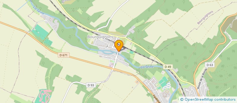 localisation de l'entreprise SCI LEAL  BOURGUIGNONS