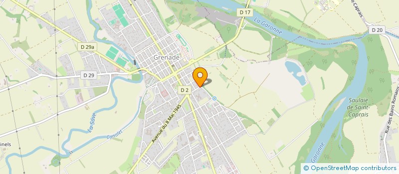 localisation de l'entreprise SCI LEALIX  GRENADE