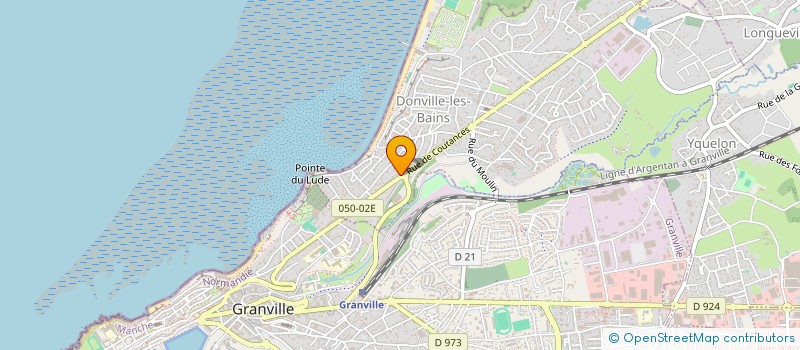 localisation de l'entreprise SCI LEAMAR  DONVILLE-LES-BAINS