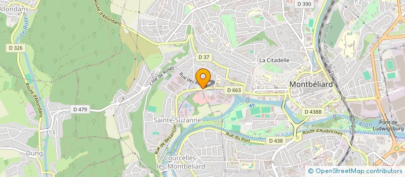 localisation de l'entreprise SCI LEAN  SAINTE-SUZANNE