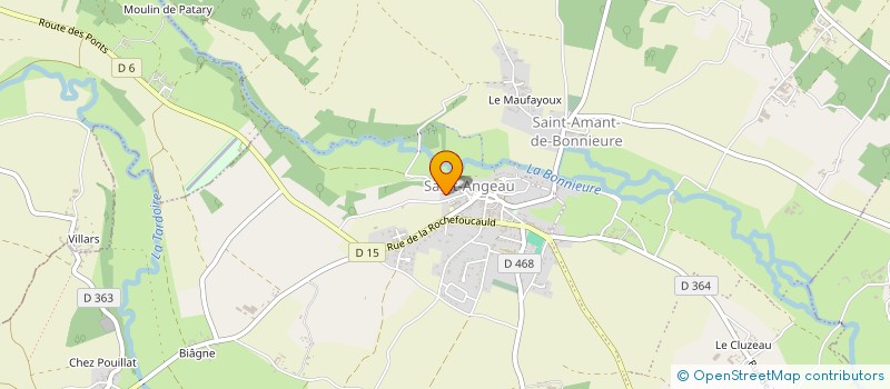 localisation de l'entreprise SCI LEANA à VAL-DE-BONNIEURE