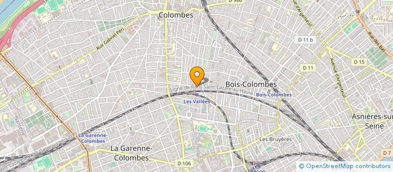 localisation de l'entreprise SCI LEANA à COLOMBES