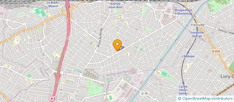localisation de l'entreprise SCI LEANA à AULNAY-SOUS-BOIS