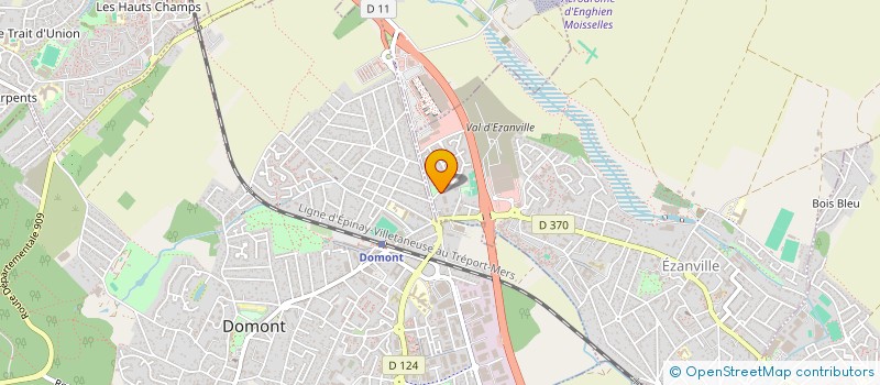 localisation de l'entreprise SCI LEANA  EZANVILLE