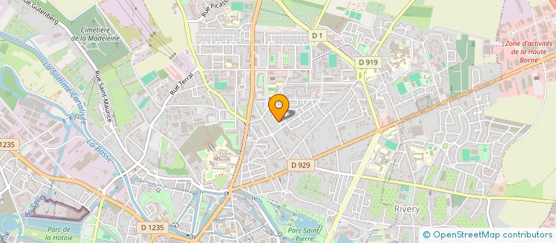 localisation de l'entreprise SCI LEANDRE à AMIENS