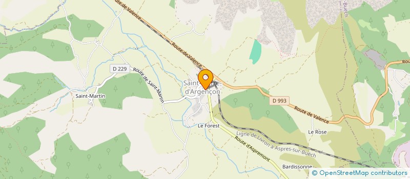 localisation de l'entreprise SCI LEANDRI  SAINT PIERRE D'ARGENCON