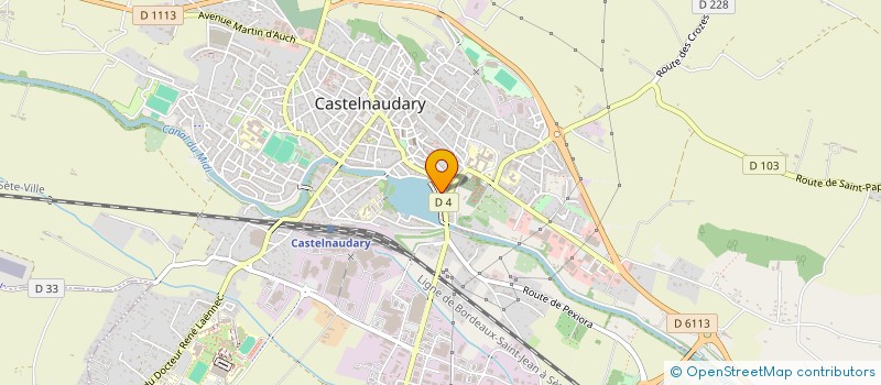 localisation de l'entreprise SCI LEANDRO  CASTELNAUDARY