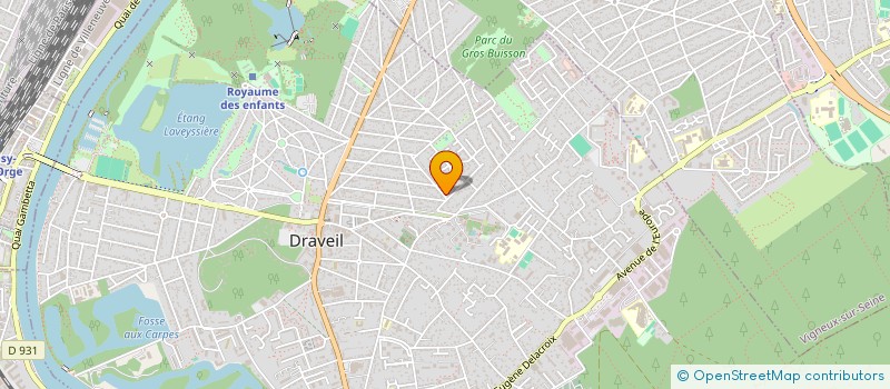 localisation de l'entreprise SCI LEANDRU à DRAVEIL