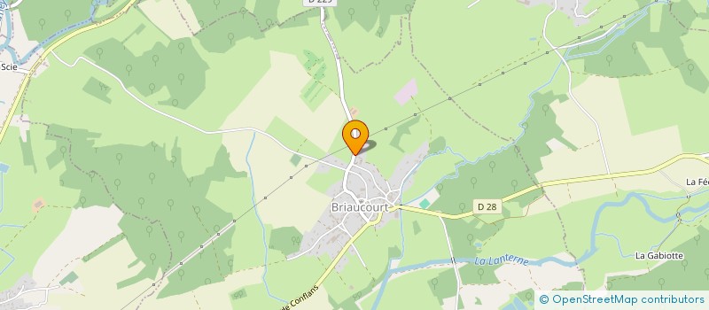 localisation de l'entreprise SCI LEANNA  BRIAUCOURT