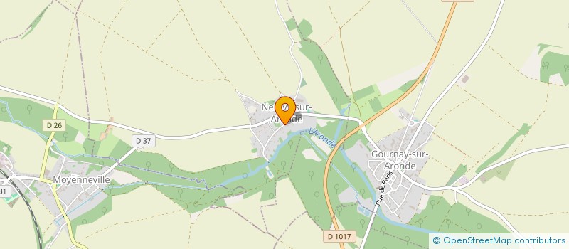 localisation de l'entreprise SCI LEANNE  CRESSONSACQ