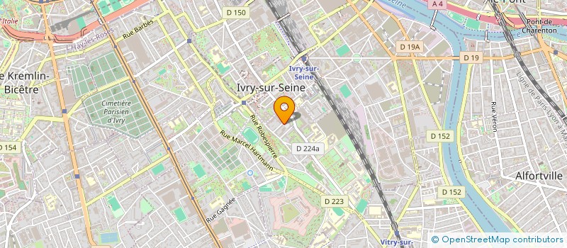 localisation de l'entreprise SCI LEAO à IVRY-SUR-SEINE