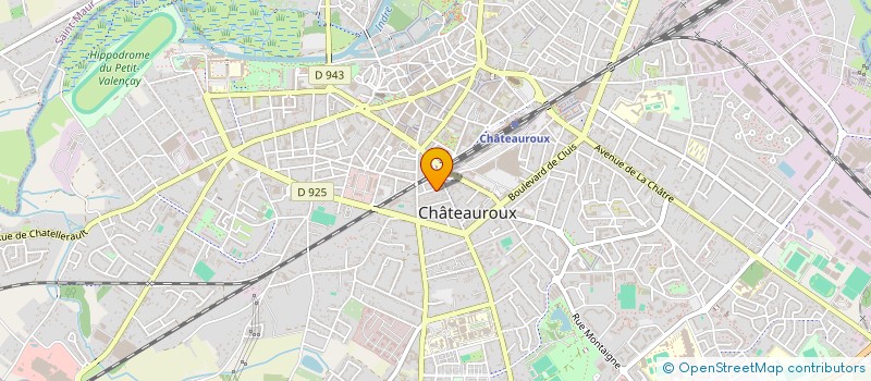 localisation de l'entreprise SCI LEAPOLI à CHATEAUROUX