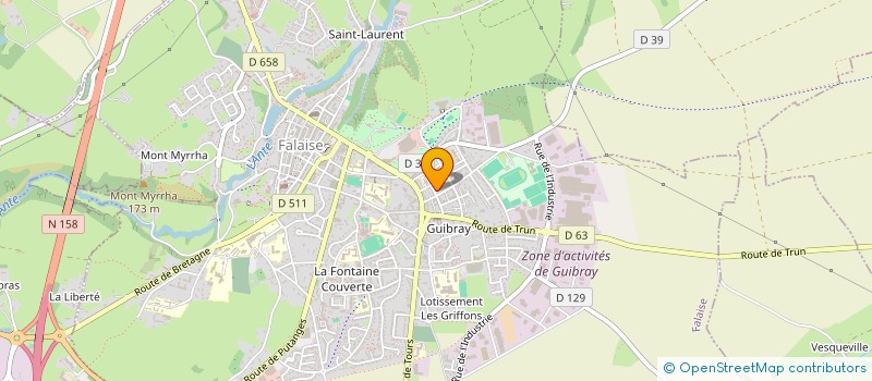 localisation de l'entreprise SCI LEAS  VERSAINVILLE