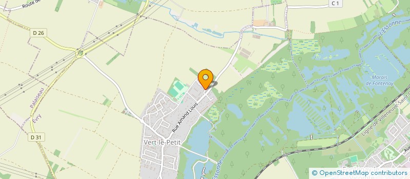 localisation de l'entreprise SCI LEATOM  VERT-LE-PETIT