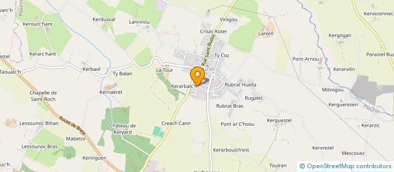 localisation de l'entreprise SCI LEAUSTIC  PLOURIN