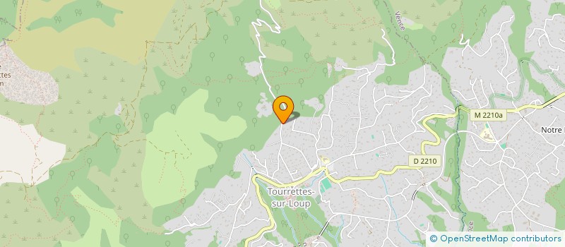 localisation de l'entreprise SCI LEAVER à TOURRETTES-SUR-LOUP