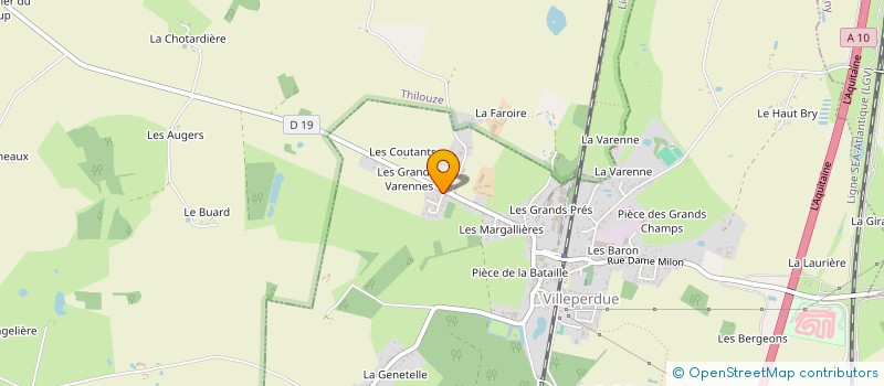 localisation de l'entreprise SCI LEAYA  VILLEPERDUE