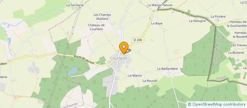 localisation de l'entreprise SCI LEBANEN  NOYANT-VILLAGES