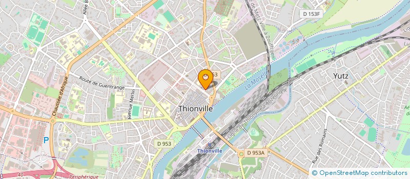 localisation de l'entreprise SCI LEBAR à THIONVILLE