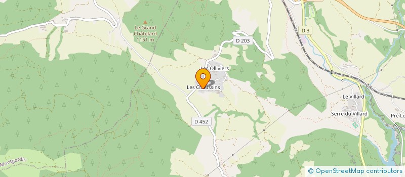 localisation de l'entreprise SCI LEBAS à LA BATIE NEUVE
