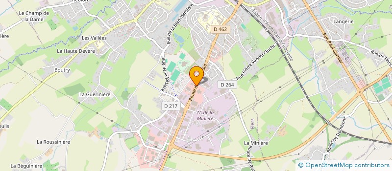 localisation de l'entreprise SCI LEBAUDY FLERS à FLERS