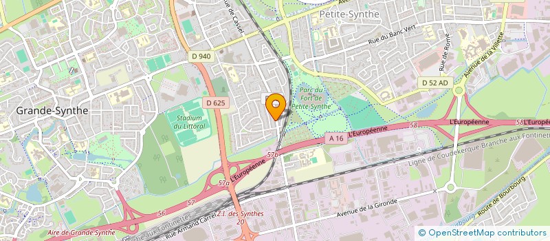 localisation de l'entreprise SCI LEBBAL à DUNKERQUE