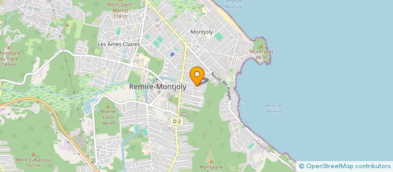 localisation de l'entreprise SCI LEBDEG  REMIRE-MONTJOLY