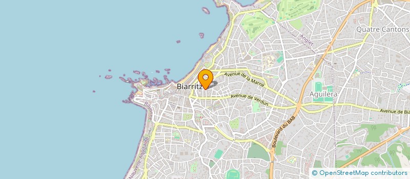 localisation de l'entreprise SCI LEBE à BIARRITZ