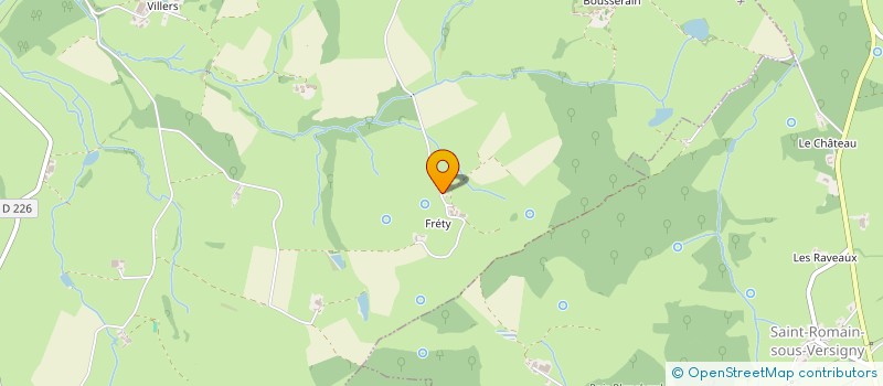 localisation de l'entreprise SCI LEBEAU  TOULON-SUR-ARROUX