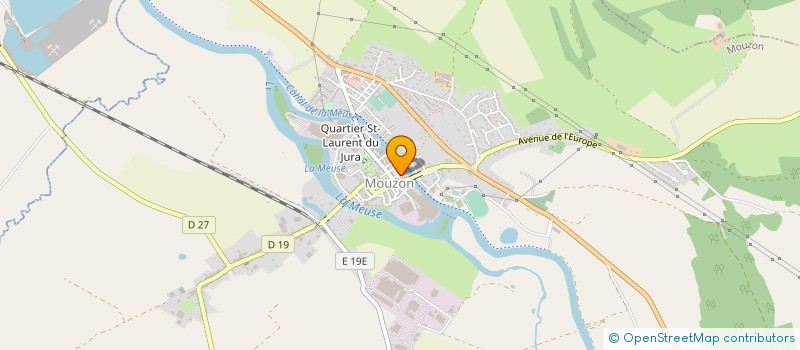 localisation de l'entreprise SCI LEBEL à MOUZON