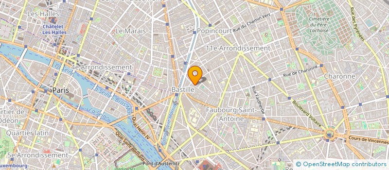 localisation de l'entreprise SCI LEBELUL  PARIS