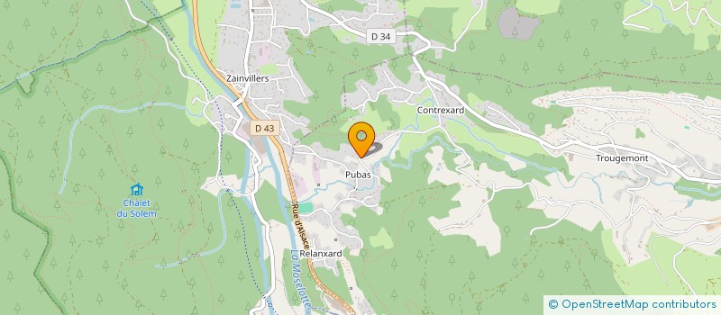 localisation de l'entreprise SCI LEBERT  BASSE-SUR-LE-RUPT