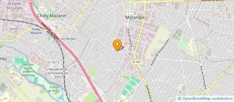 localisation de l'entreprise SCI LEBIDOUS à MORANGIS