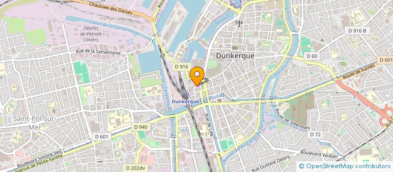 localisation de l'entreprise SCI LEBLAN FRANCIS à DUNKERQUE