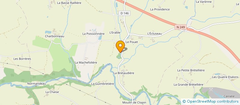 localisation de l'entreprise SCI LEBLANC RASPAIL à SEVREMOINE