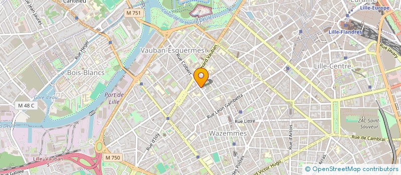 localisation de l'entreprise SCI LEBLOND à LILLE