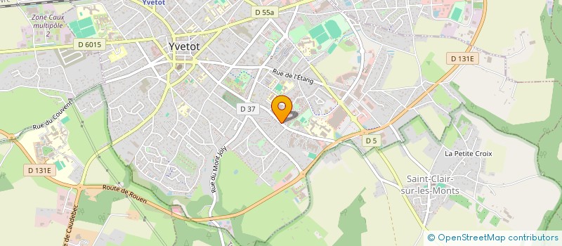 localisation de l'entreprise SCI LEBLOND  YVETOT