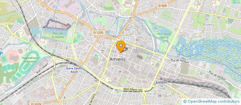 localisation de l'entreprise SCI LEBLOU à AMIENS