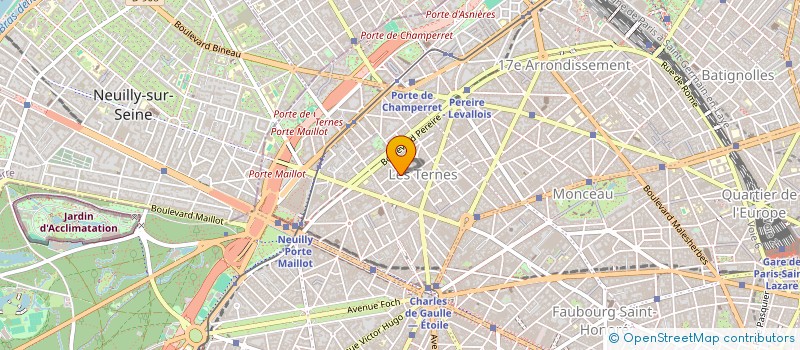 localisation de l'entreprise SCI LEBON  PARIS