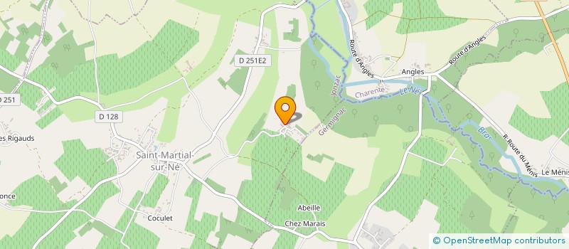 localisation de l'entreprise SCI LEBORNE  SAINT-MARTIAL-SUR-NE