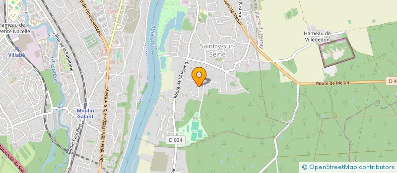 localisation de l'entreprise SCI LEBOST à SAINTRY-SUR-SEINE