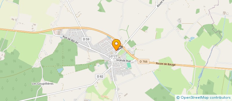 localisation de l'entreprise SCI LEBOUCHER  LOIRE-AUTHION