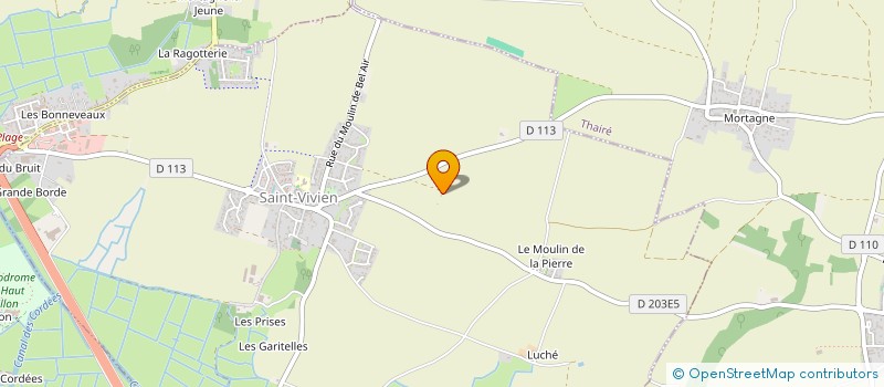 localisation de l'entreprise SCI LEBOURG  SAINT-VIVIEN